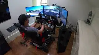DOFReality H3: Test Run with New Vertical Aluminum Extrusions Wheel Arms