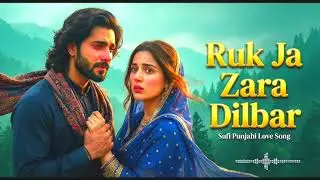 Ruk Ja Zara Dilbar | Sufi Romantic Love Song 2025 heart touching Sufi song 