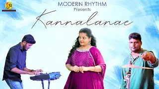 Kannalane Cover Song | Drums Aravind | ft Vijaya Sri | Sanjay | Modern Rhythm | Karaikal | A.M Asar