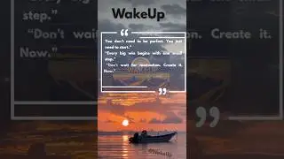 Start Now, Not Later 🔥 | WakeUp Motivation #shorts