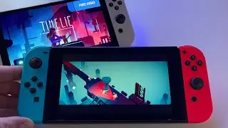 Timelie - Review | Switch handheld gameplay