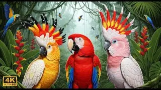 Amazon Birds 4K Stunning Jungle Species in the Heart of the Rainforest