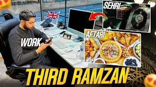 RAMADAN DAY IN THE UK LIKE NEVER BEFORE! | Sehri, Workout, Work & Iftar🌙