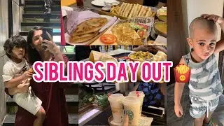 Siblings Day out | Crazy Food at OPTP 😡 #dailyvlog #vlog #minivlog #food 