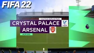 FIFA 22 🏴󠁧󠁢󠁥󠁮󠁧󠁿 Crystal Palace vs. Arsenal | PS5
