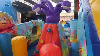 Inflatable bouncer funcity playground equipment for kids