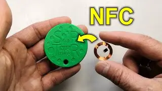 DIY NFC Keyring with Bambulab P1S 3D printer