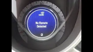Решение для Cadillac SRX «Пульт дистанционного управления не обнаружен»