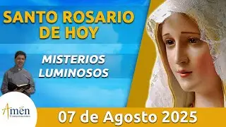 Santo Rosario de Hoy Jueves 7 Agosto 2025  l Padre Carlos Yepes l Católica  | Rosario Hoy