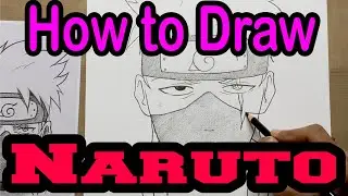 Steps to draw Naruto | Hindi tutorial