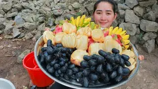 Multi fruit yummy sweet - Fruit dessert - Cooking with sros