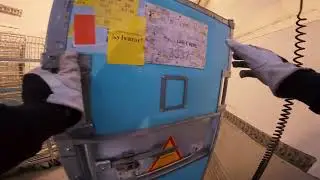 POV trucking and delivering food in the arctics - Sweden