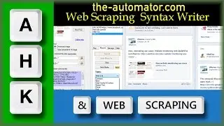 Updates to Webscraping / AutoHotkey syntax writing tool