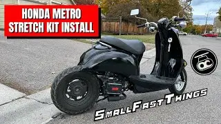 Honda Metropolitan - Small Fast Things Stretch Kit Install