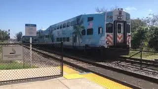 Railfanning @Mangonia Park station with Tri-Rail trains