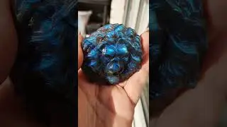 камень лабрадор лев #stone #crystal #mineral #минерал #камень #labradorite #кристалл #lion