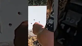 Attempting to strike a match with a 45  and 9mm at 7 yd