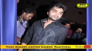 Simbhu angry on Vijay and Filmfare Awards