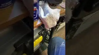Saw maintenance part 1