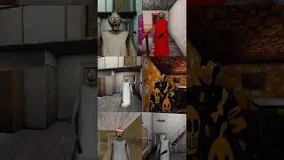 Strange Remake Red Granny vs Halloween Granny #hororgame