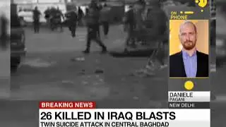 Breaking News: 26 killed in Iraq blasts