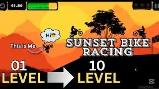Sunset Bike Racing Gameplay - Levels 1 to 10! 🌇 (Full Walkthrough)