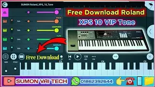 Roland XPS 10 Premium Tone Free Download 📥 Roland XPS 10 | Free Tone Download Fl Studio Mobile 