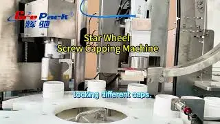 Star Wheel Screw Capping Machine