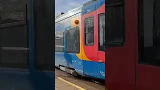 399206 supertram leaving middlewood park & ride tram stop