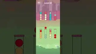 Ball Sort Puzzle Medium Level 43 gameplay (iOS Android)