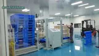 Plastic bucket palletizer|Wide Mouth Barrel Palletizer|Gantry Palletizer|Frame Palletizer|palletizer