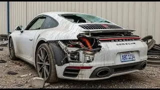 Accidented Porsche 911 (992) Full Repair | Luxury Revival