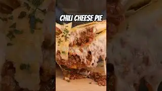 Easy Chili Cheese Pie #shorts