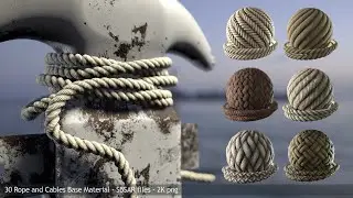 How to create rope in blender - by using textuers