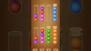 Color Ball Sort Woody Puzzle || Android Gameplay || Wingman