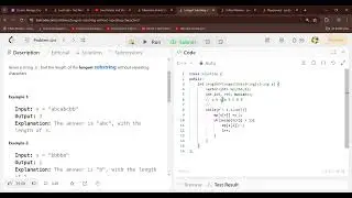 Longest Substring Without Repeating Characters   **Easy Play in 2X Learn in 3 minutes**