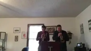 Rob Qualich and Tyler Jaeger playing their Warburton Trumpets