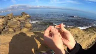 Tutorial de la pesca del calamar desde costa.