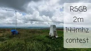 RSGB 3rd Backpackers contest  2021 2m 144mhz IC-705