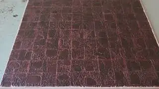 FOR SALE! Handcrafted Pedestal &ndash; Wallpaper on Tile with Wood Feet -SEE DESCRIPTION FOR LINK!