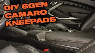 DIY 6 GEN CAMARO KNEEPADS