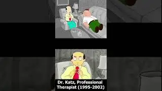 Family guy reference Dr. Katz, Professional Therapist