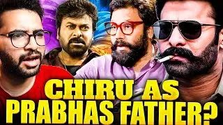 Chiranjeevi Garu as Prabhas' Father in Spirit Movie?😱🤯
