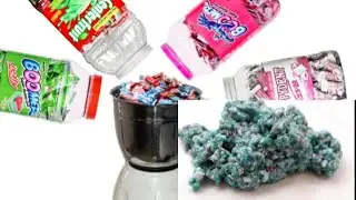 CHEWING GUM VS MIXER GRINDER EXPERIMENT || Mixing all chewing gum experiment *crazy results*