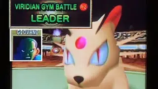 Pokémon Stadium - VS Giovani! [R-2] (Rentals Only - Gym Leader Castle)