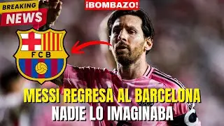 😳🔥 ¡ATENCIÓN CULÉS! ¡CANDIDATO A LA PRESIDENCIA QUIERE A MESSI DE REGRESO! ¡NADIE LO IMAGINABA!