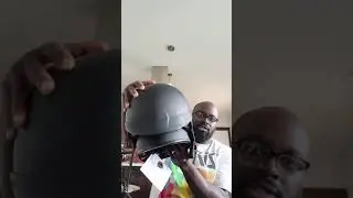 Low profile motorcycle helmet