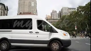 #20- NewYork Manhattan Morning Traffic Lights Timelapse- STOCK VIDEO
