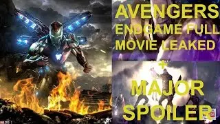 Avengers Endgame Full Movie Leaked + Major Spoiler 🔥⚡
