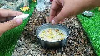 MINI FOOD KHEER MIX RECIPE | SWEET DISH KHEERNI | KHEER COOKING - MFS